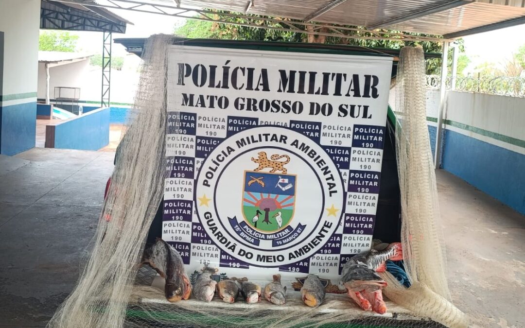 PMA de Bela Vista Autua seis pessoas por pesca predatória