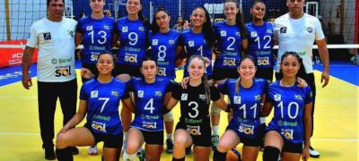 Equipe de vôlei de Campo Grande avança para a semifinal do Brasileiro Interclubes Sub-16