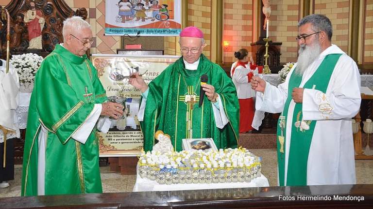 Celebração dos 11 Anos de Posse Canônica do Bispo Dom João Gilberto de Moura