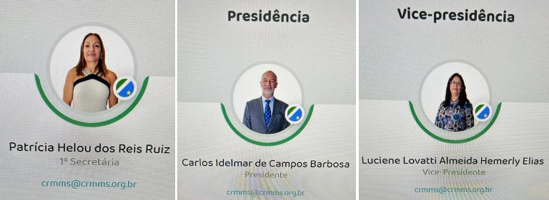 Em Brasília, médicos de MS e novos conselheiros federais efetivos e suplentes tomam posse.