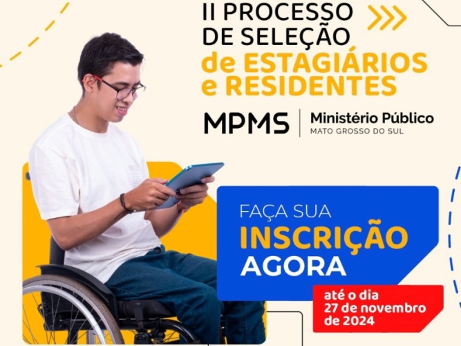 MPMS abre inscrições ao II Processo Seletivo de Estagiários e Residentes