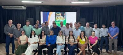 Prefeito Marcelo Pé participa de encontro de transição administrativa com gestores do Conisul em Amambai