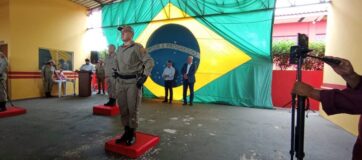 Prefeito Neco Pagliosa participa da passagem de comando do Corpo de Bombeiros de Bela Vista