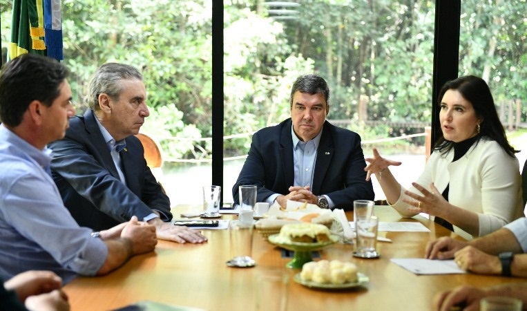 Com Riedel e Simone Tebet, Paulo Corrêa debate endividamento rural e apoio ao agronegócio em MS