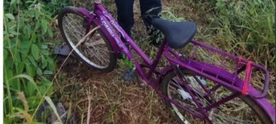 Policia Militar recupera bicicleta furtada em Bodoquena   