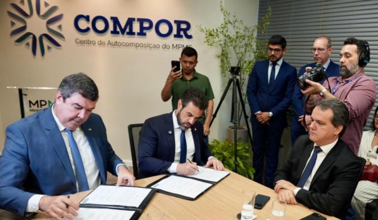 MPMS firma acordo inédito para assegurar atendimento pela Santa Casa de Corumbá