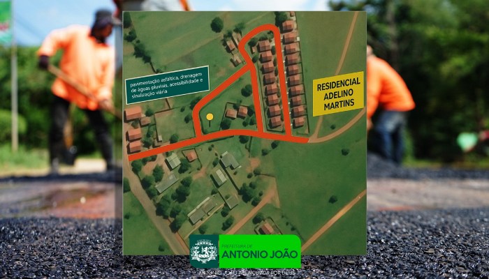 Prefeitura de Antônio João se Prepara para Iniciar Pavimentação no Residencial Adelino Martins