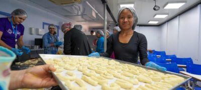 Oficina de chipa de mandioca e serviços essenciais marcam a 6ª edição do MS em Ação