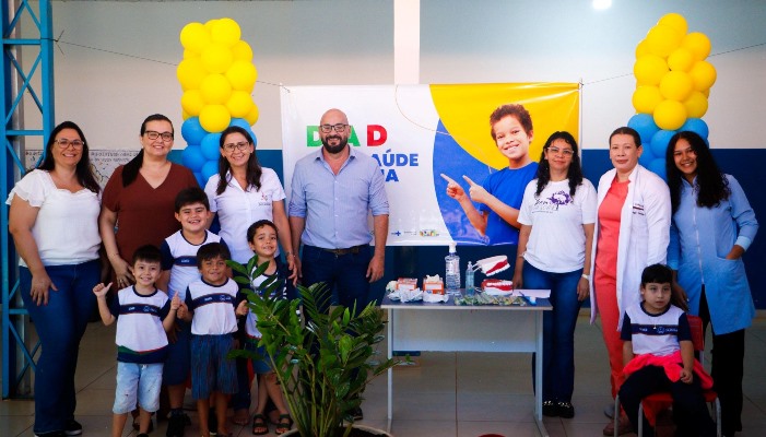 Campanha Sorriso Feliz leva cuidados com a saúde bucal para alunos das escolas Zeus Benevides e MARC