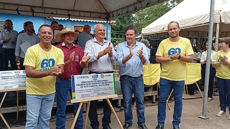 Marcelo Solaliendres participa da festa de aniversário de Caracol e reafirma compromisso com o trabalho e o progresso do município