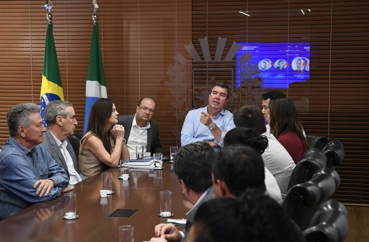 Municipalismo: Prefeito de Naviraí e vereadores apresentam ao Governo do Estado projetos estruturantes para o município