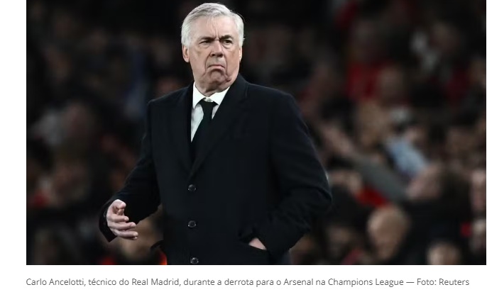 Carlo Ancelotti é o novo técnico da seleção brasileira