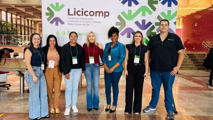 Servidores públicos de Caracol participam de Congresso Estadual de Licitações e Compras em Campo Grande