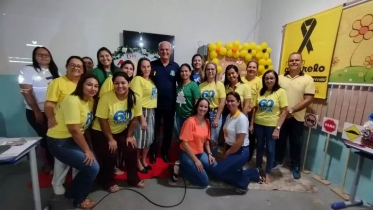 Campanha “Maio Amarelo & Maio Laranja” mobiliza equipes em Caracol com foco na conscientização e proteção à vida