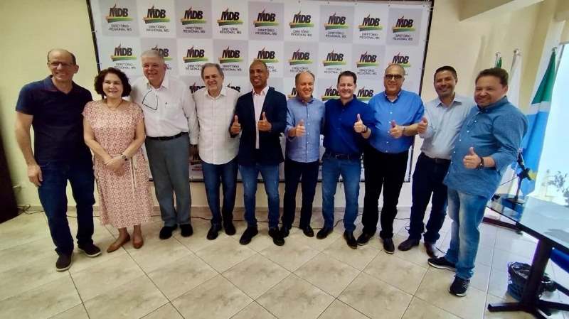 Renato Câmara assume secretaria-geral do MDB e Moka é reconduzido à presidência estadual