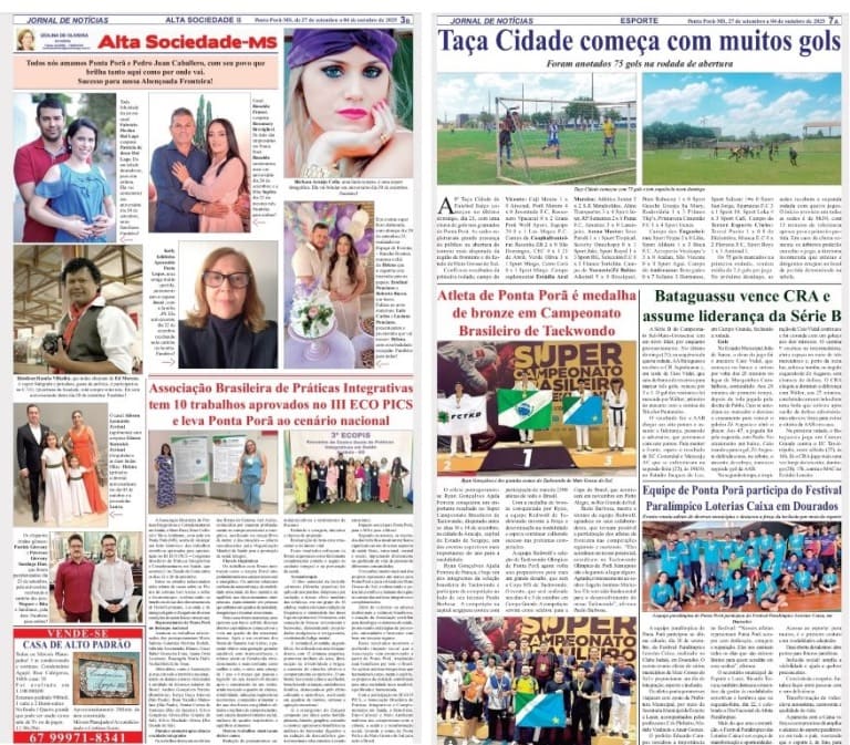 Radialista Ed Moreno homenageia a historia do Jornal de Notícias em Ponta Porã