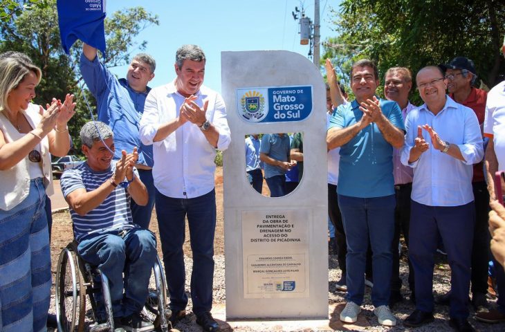 Com mais de R$ 11 milhões em investimentos do Governo, distrito de Dourados recebe pavimentação e drenagem