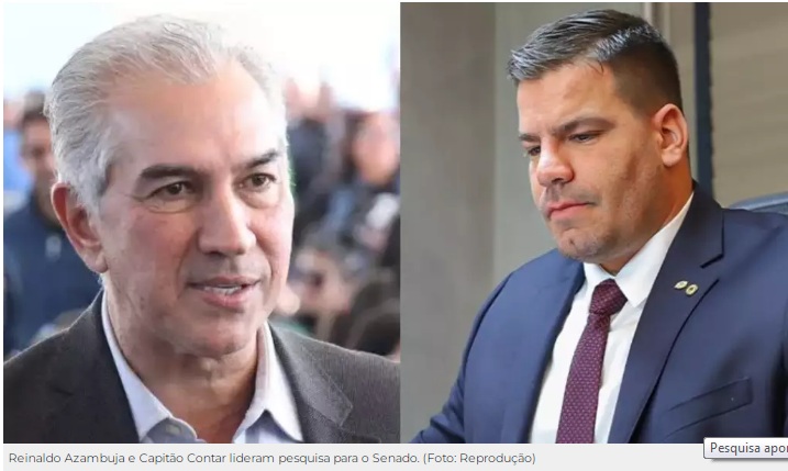 Pesquisa aponta “dobradinha” do PL, com eleição de Reinaldo e Contar ao Senado