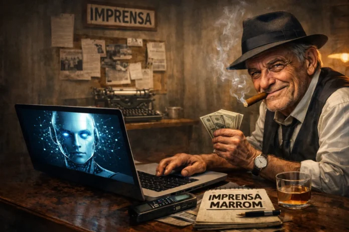 A IA não faz jornalistas, mas facilitou a vida dos incautos