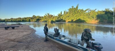 Bela Vista: Operação no Rio Apa combate pesca ilegal e recolhe petrechos proibidos na fronteira