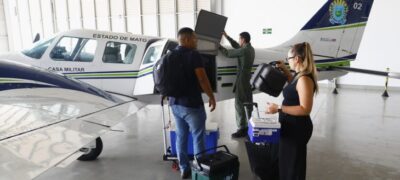 Cada minuto conta: rapidez no transporte aéreo de órgãos dá esperança a pacientes em MS