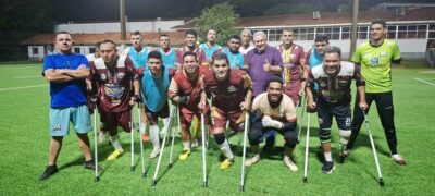 Em parceria com FFMS, clube de futebol de amputados de MS participa de quadrangular em Mogi Mirim/SP