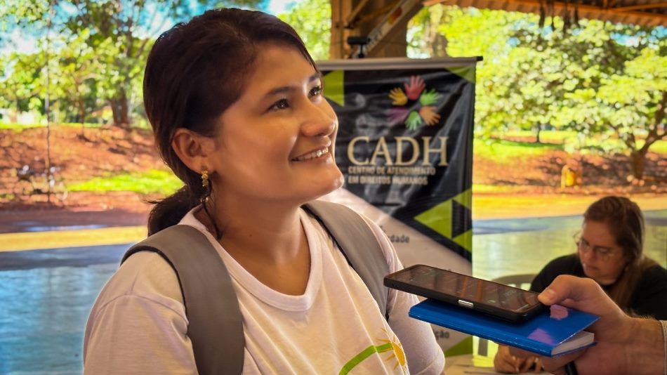 Sead leva orientação a migrantes em mutirão da Justiça Federal