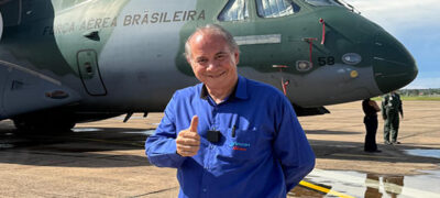 Jornalista de Jardim participa de exercício internacional da Força Aérea Brasileira