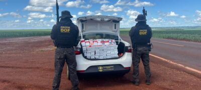 DOF apreende carga de celular avaliada em quase R$ 2 milhões