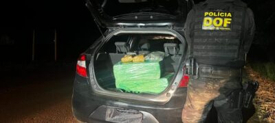 DOF prende homem com mais de 100 quilos de drogas em Caarapó