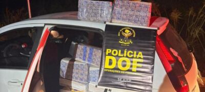 DOF prende casal com mais de 170 quilos de maconha em Laguna Carapã