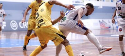 Juventude sai na frente, mas leva virada e segue sem vencer na Liga de Futsal