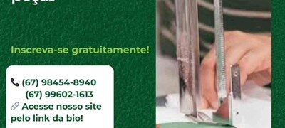 Bela Vista: Curso de Corte e Costura será realizado no CRAS 2 a partir do dia 11 de maio