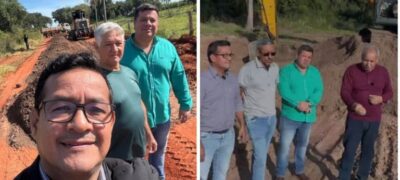 Vereador Fleitas acompanha melhorias nas estradas do Distrito Nossa Senhora de Fátima – Cativi
