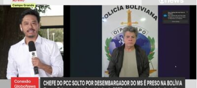Gerson Palermo, chefe do PCC solto por desembargador de MS, é preso na Bolívia
