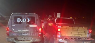 DOF apreende mais de duas toneladas de maconha e recupera caminhonete furtada em Sidrolândia