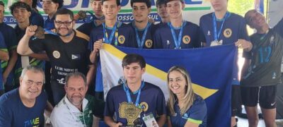 Caracol: Escola Dr. Rubens conquista 3º lugar nos Jogos Escolares de MS e garante acesso à 2ª divisão