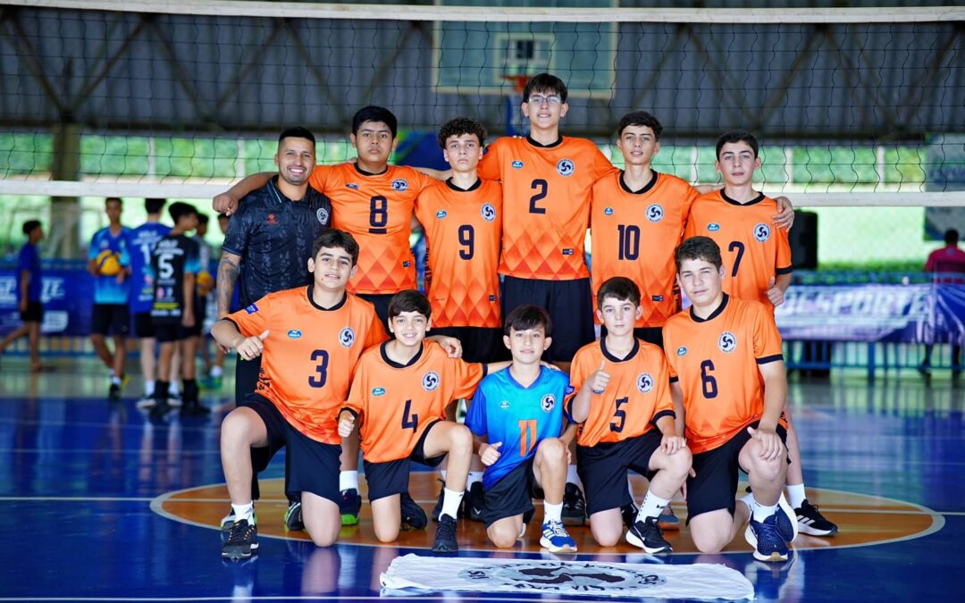 IEBV conquista título da 2ª Divisão do JEMS e coloca Bela Vista na elite do voleibol escolar