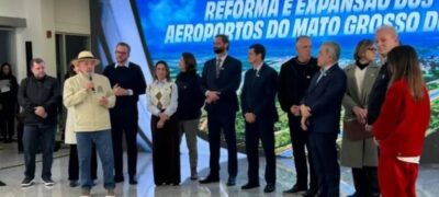 Em Ponta Porã, presidente Lula inaugura obras do aeroporto