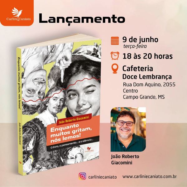 Livro reúne Hamlet, Capitu e João Grilo para defender a leitura em tempos de redes sociais
