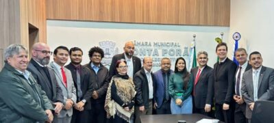 Ponta Porã: Câmara de Vereadores recebe vice-governador Barbosinha