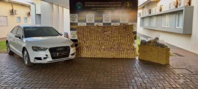 DOF apreende mais de uma tonelada de drogas em Maracaju