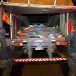 DOF apreende mais de 2 toneladas de maconha escondidas em carga de milho