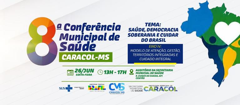 Caracol se prepara para a 8ª Conferência Municipal de Saúde