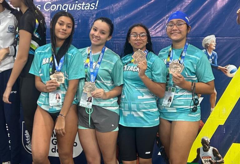 Natação de Bela Vista conquista grandes resultados nos JEMS/JUMS