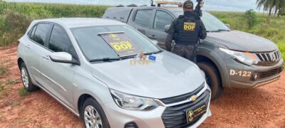 Passageiro em carro de aplicativo é preso pelo DOF portando pistola e munições