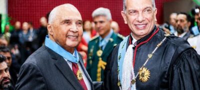 Decano da Assembleia Legislativa, Londres Machado recebe Comenda de Grande Oficial do TRE-MS