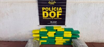 DOF prende homem com drogas em ônibus que seguia para Campo Grande