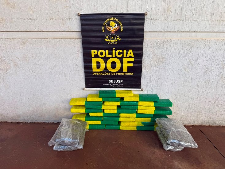 DOF prende homem com drogas em ônibus que seguia para Campo Grande