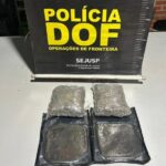 DOF prende homem com skunk e haxixe durante em Coronel Sapucaia